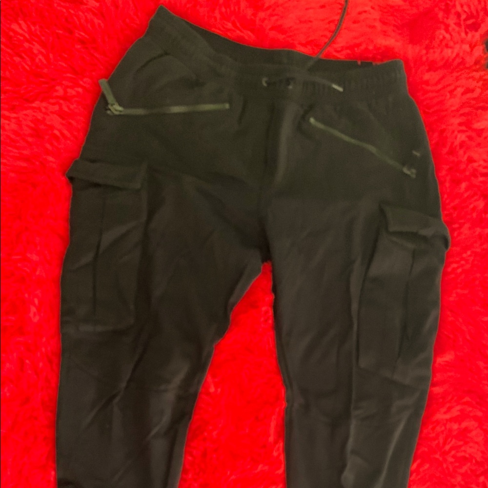Burberry Sports black pants with zippers